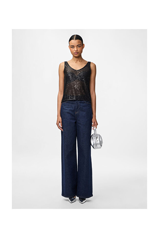 PCJACK SL SEQUINS TANK TOP JRS PWP - 3