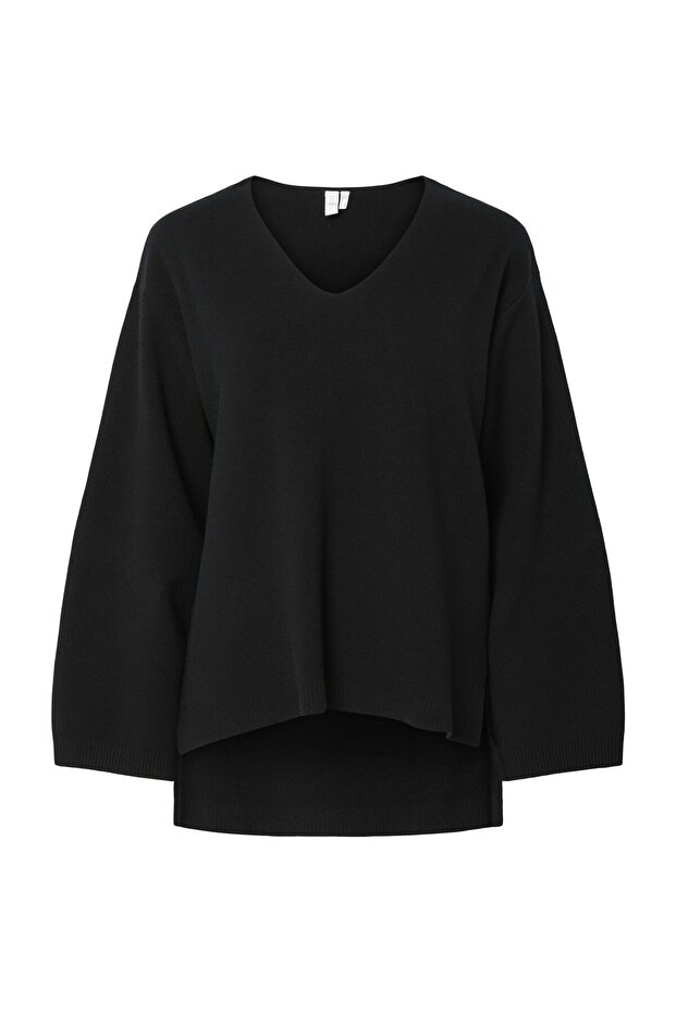 YASELMA LS V-AUSSCHNITT STRICKPULLOVER S. NOOS - 6