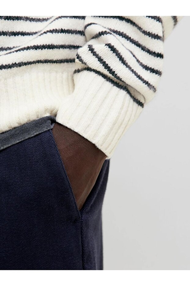 بلوفر رجالي محبوك مسطح - 4