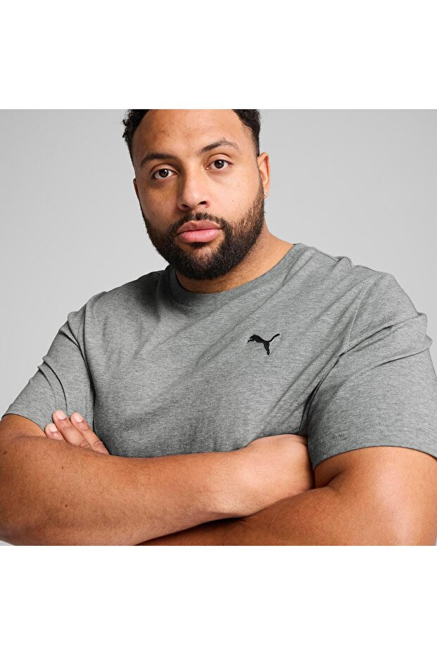 تي شيرت بشعار صغير من ESS باللون الرمادي المتوسط - 2