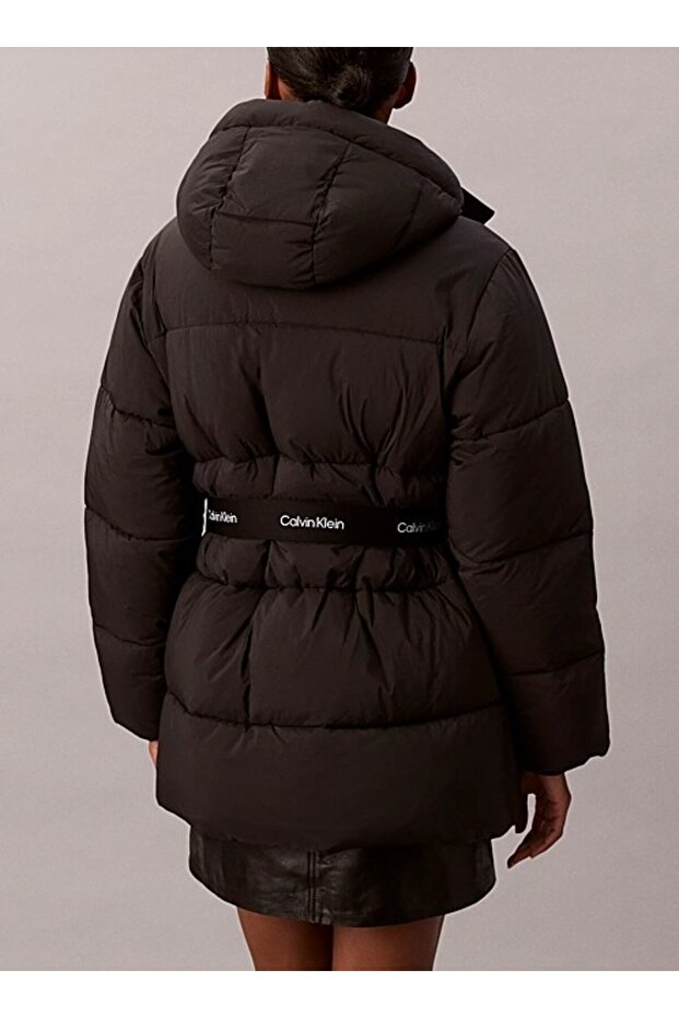 BELTED MIDWEIGHT PUFFER - 2