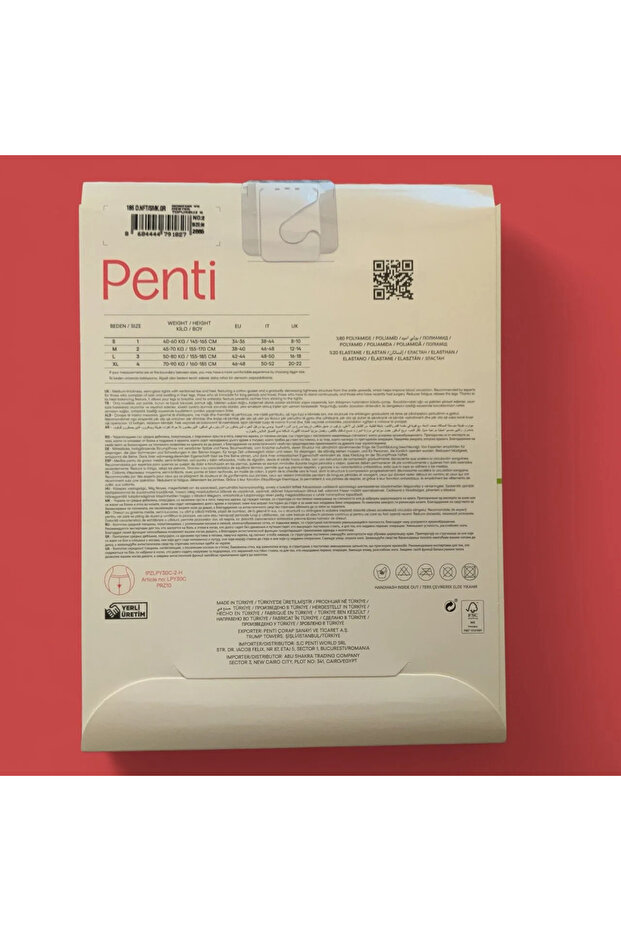 Duman Nefti 186 Color Comfort and Support Socks Stewardess Flight Socks 30 Den Medium Size 2 Size - 2