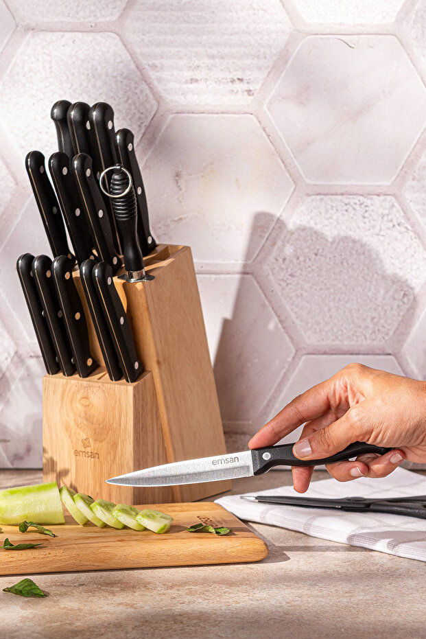 Universal 15 Parça Standlı Bıçak Seti - 2