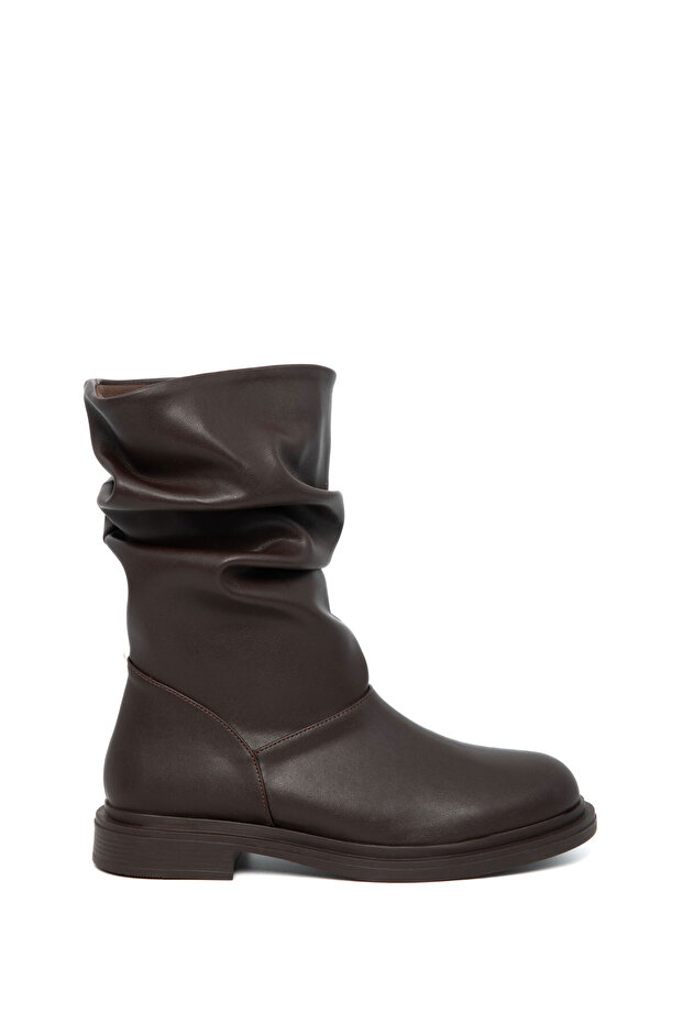 Kahve Kadın Bot & Bootie 21079 - 5