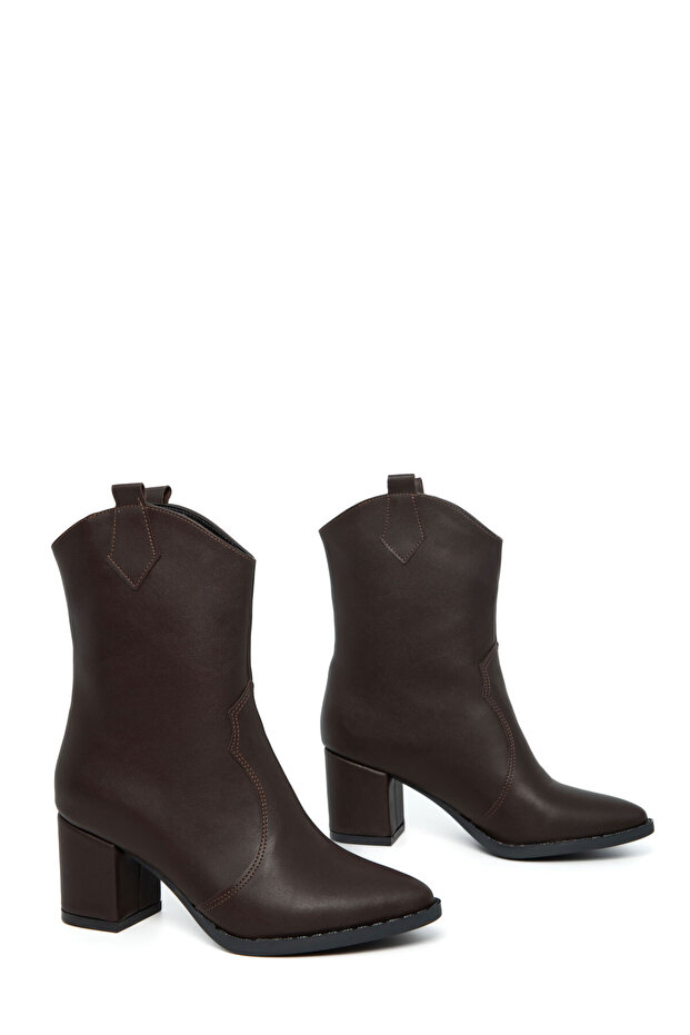 Kahve Kadın Bot & Bootie 15615 - 5