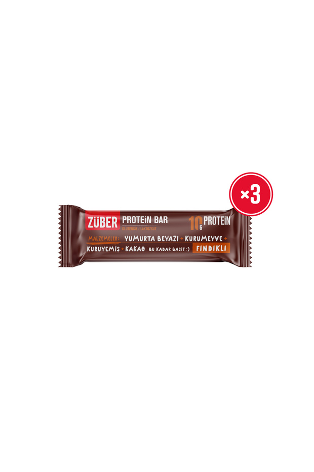 Protein Bar Fındıklı 40g X 3 Adet - 1