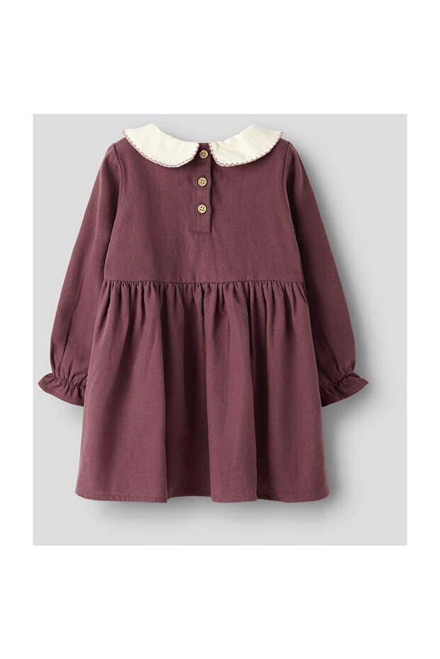 Sukienka NMFREBEL LS SOLID LIL - 1