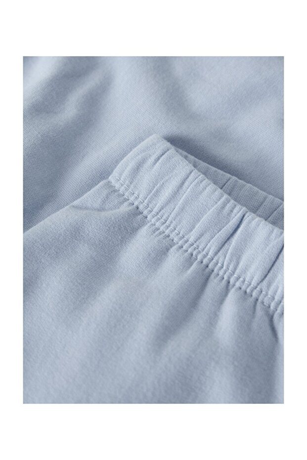 NMFDAVINA SOLID SWE LEGGING BRU - 2