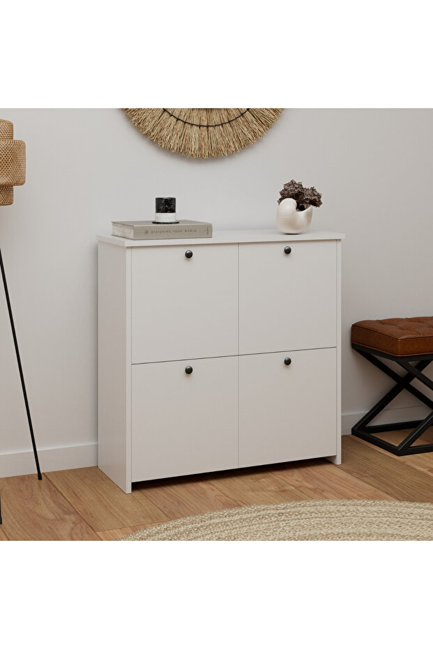 Cube Ayakkabılık Beyaz - 7