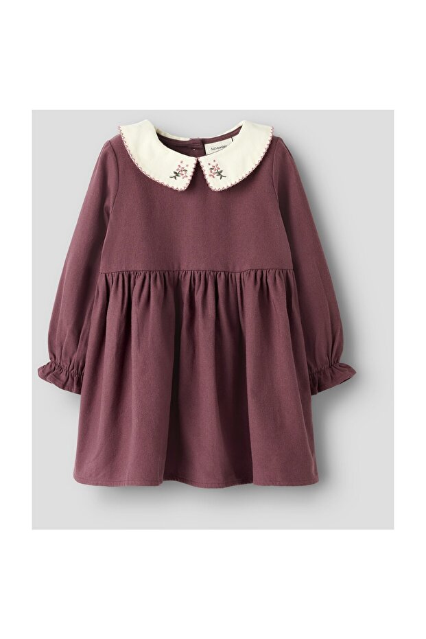 Sukienka NMFREBEL LS SOLID LIL - 2