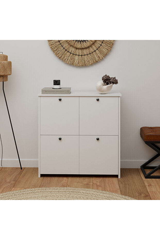 Cube Ayakkabılık Beyaz - 8