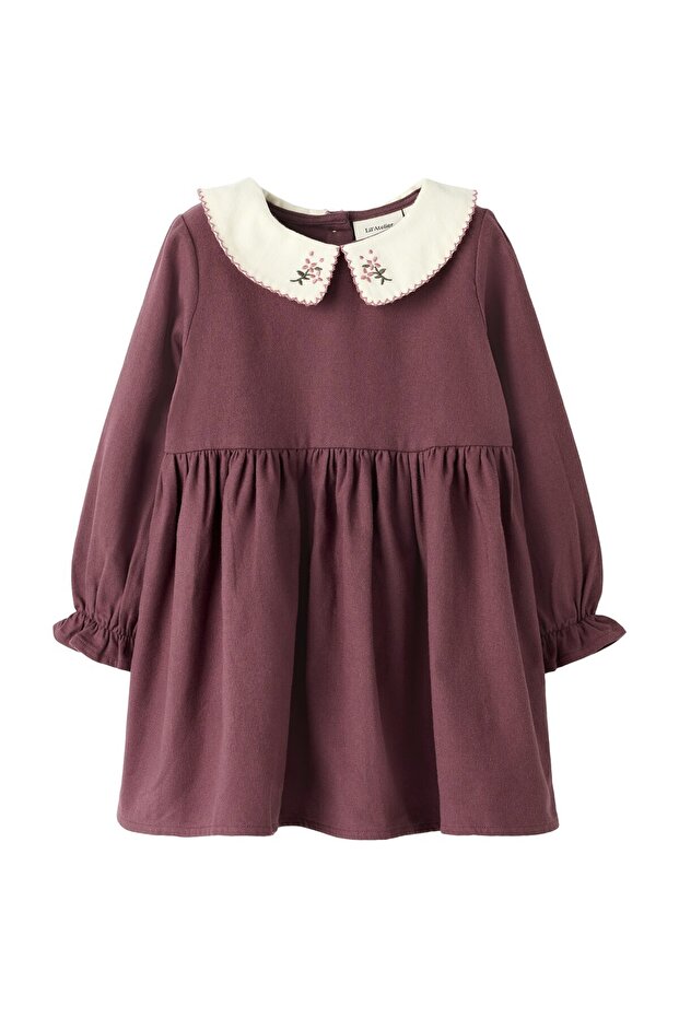 Sukienka NMFREBEL LS SOLID LIL - 4