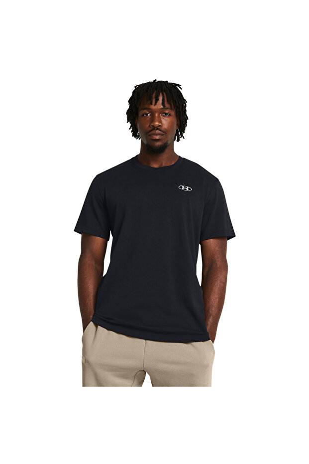 Men's Ua Heavyweight Left Chest Patch Short Sleeve 1382902-001