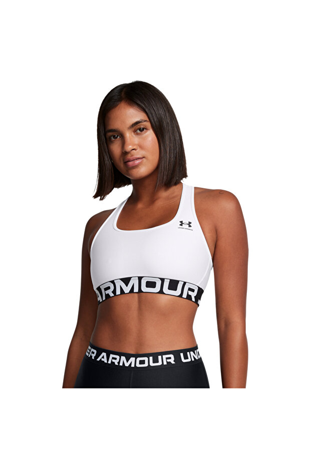UA HG Authentics Mid Брендовий жіночий спортивний бюстгальтер - 1