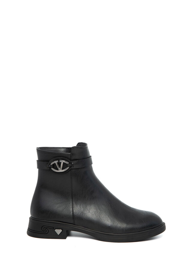 Siyah Kadın Bot & Bootie 21121 - 1