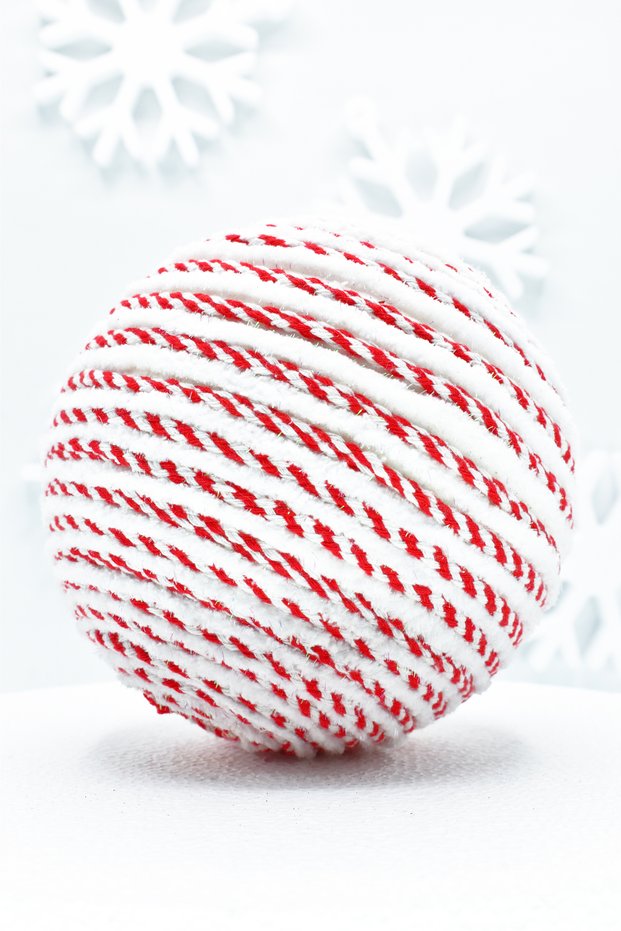 Premium Collection Luxury 15 cm Large Ball Candy Ornament Decorative Christmas Ornament