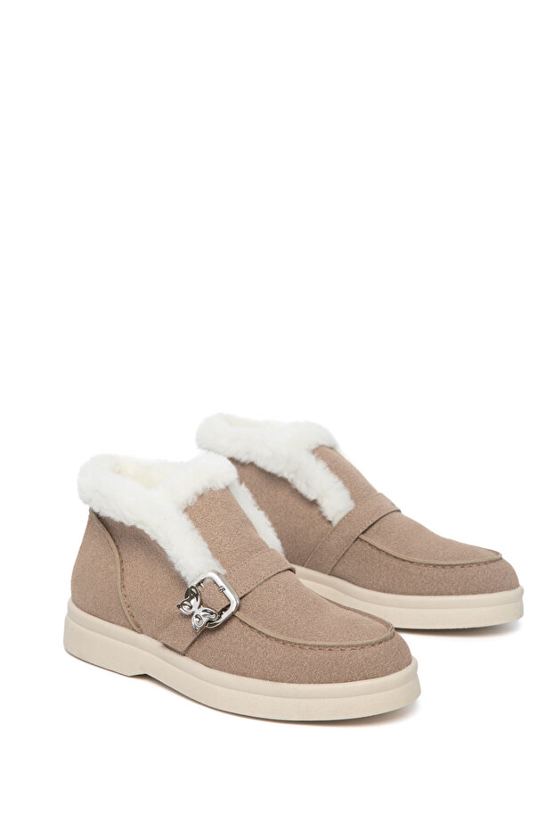 Vizon Süet Kadın Bot & Bootie 19926 - 3