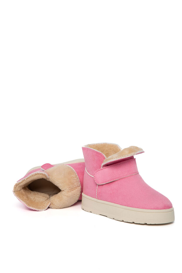 Pembe Süet Çocuk Bot & Bootie 21155 - 3