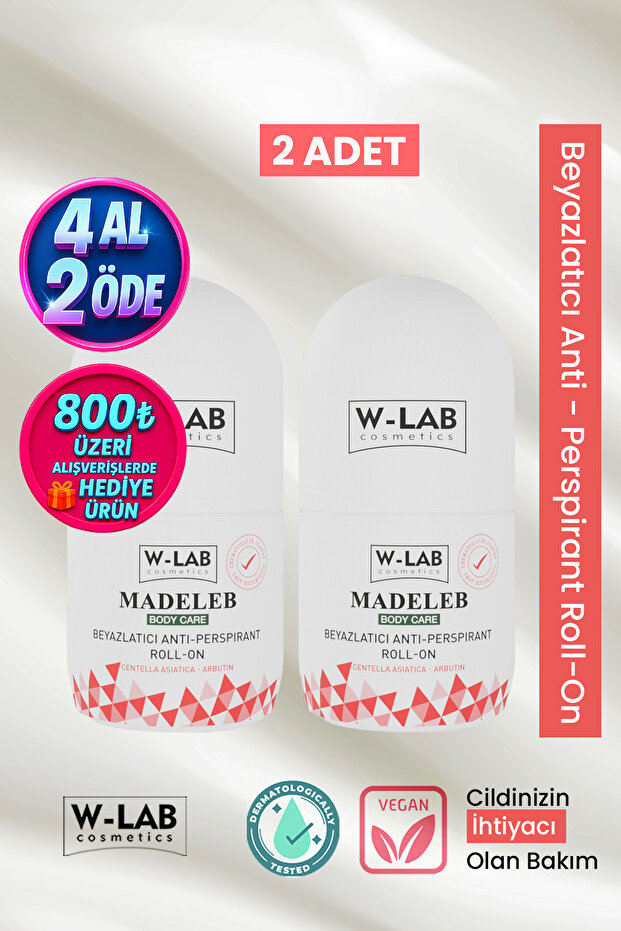 Madeleb Roll On 50 ml 2 li Set - 1