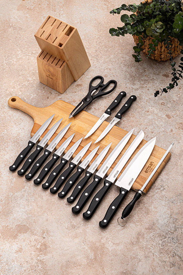 Universal 15 Parça Standlı Bıçak Seti - 7