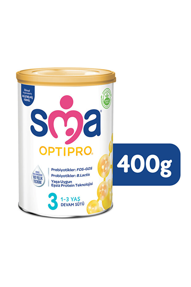 3 Optipro Probiyotik 1-3 Yaş Devam Sütü 400 gr - 1