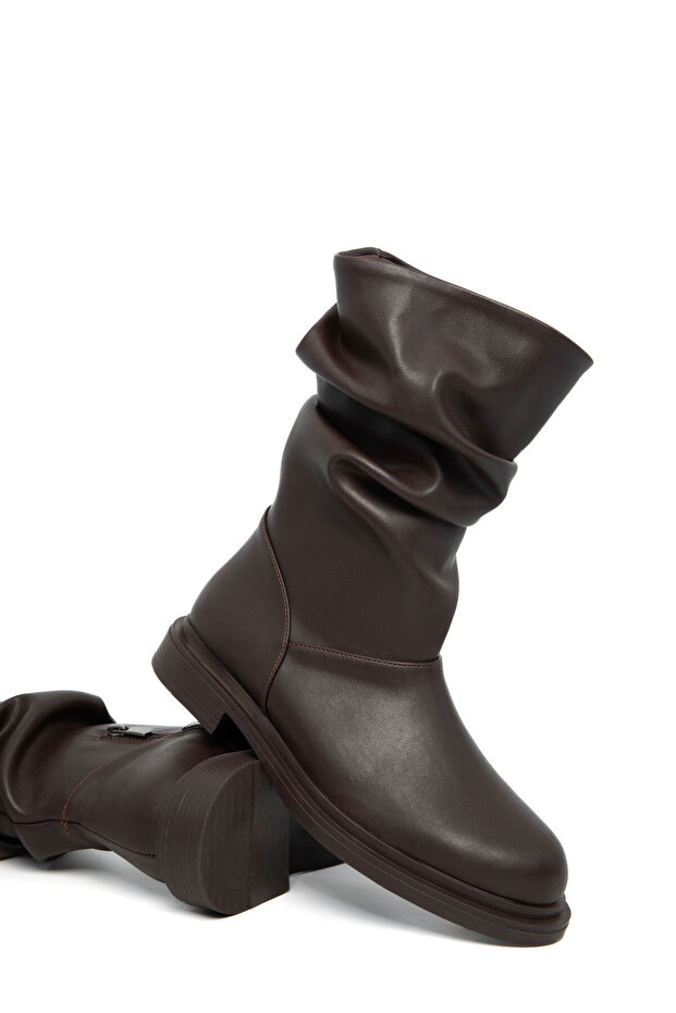 Kahve Kadın Bot & Bootie 21079 - 4