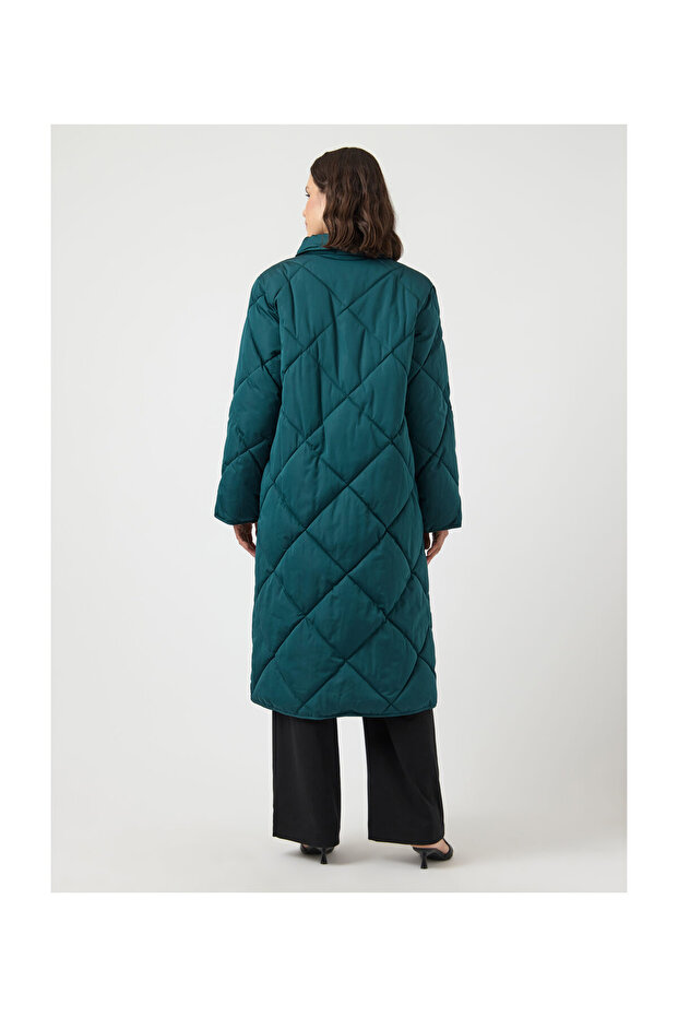 YASSELURA LS DŁUGI PŁASZCZ Z WYŚCIÓŁKĄ S. NOOS - 3