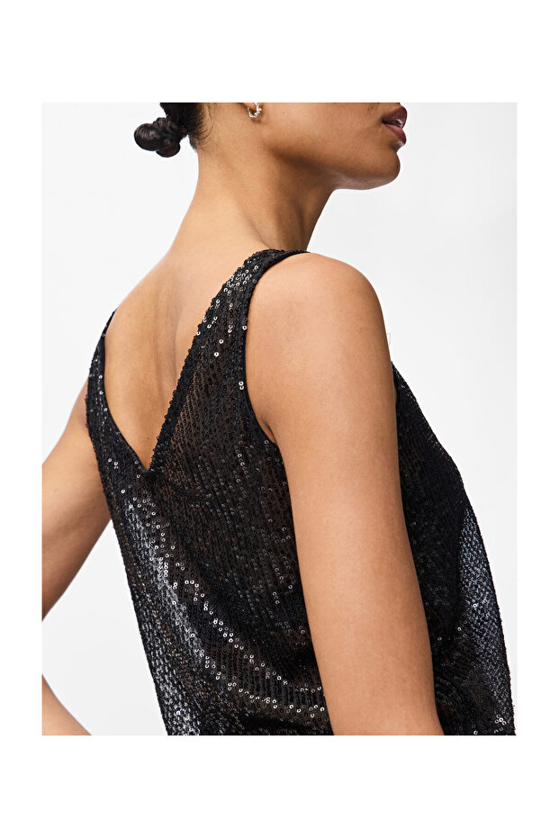 PCJACK SL SEQUINS TANK TOP JRS PWP - 4