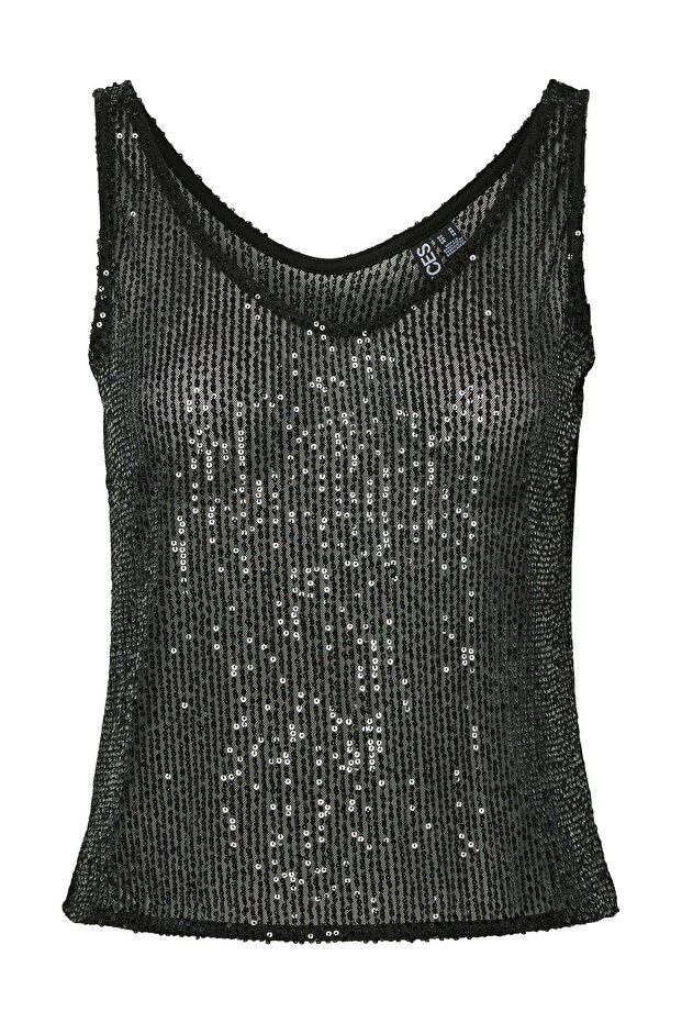 PCJACK SL SEQUINS TANK TOP JRS PWP - 7