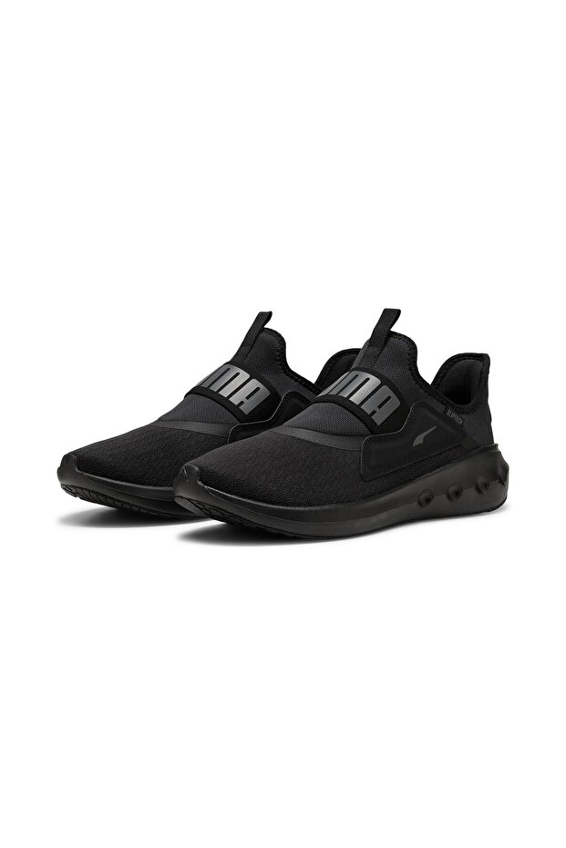حذاء Softride Carson Sliptech II من PUMA، أسود - C