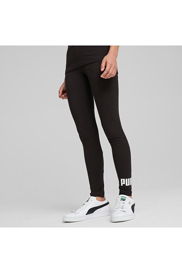 بنطال ضيق بشعار ESS رقم 1 G PUMA أسود