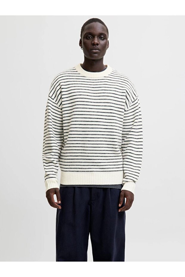 بلوفر رجالي محبوك مسطح - 1