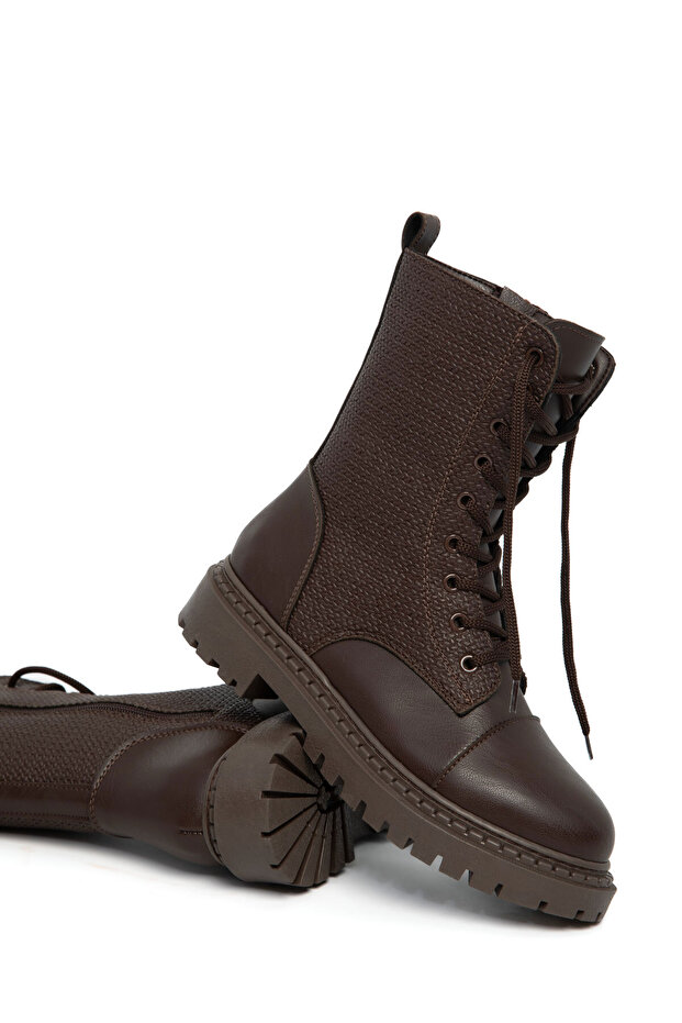 Kahve Kadın Bot & Bootie 21122 - 1