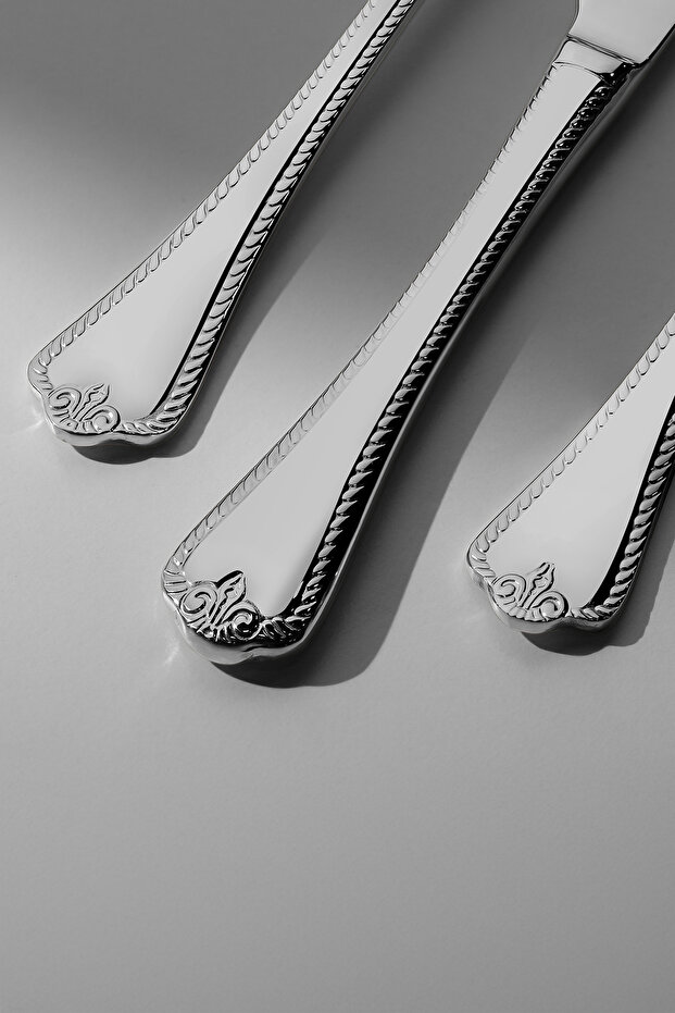 Fulya Sade 5 Parça Paslanmaz Çelik Servis Takımı - 2