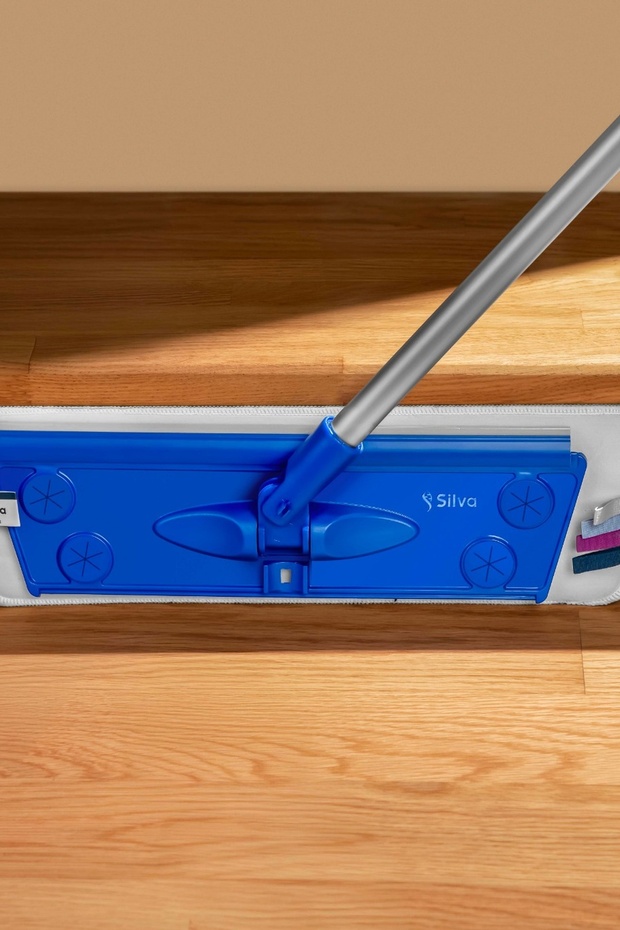 Ultrafiber Mop Tekli Set – Tavan & Yüksek Alanlar İçin Duvar Mop Bezi - 7