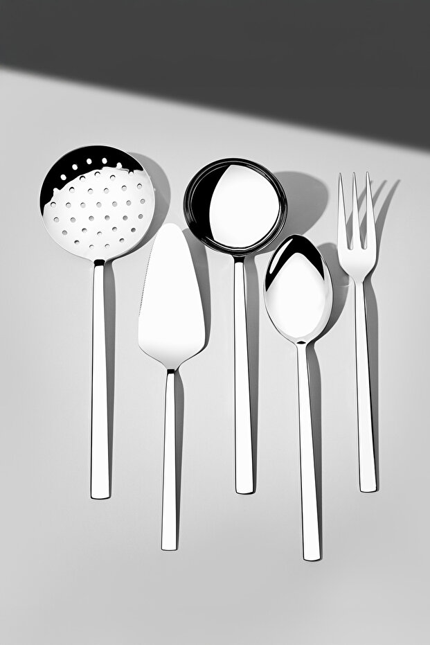 Dalyan Plain 5 Piece Service Set