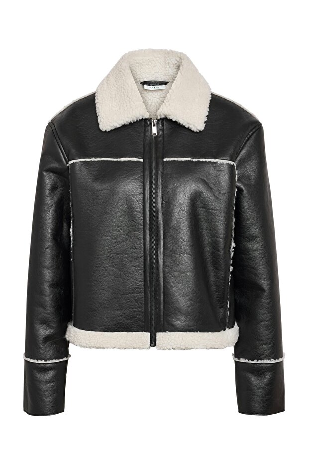 Nmshanina Shearling Jacket - 2