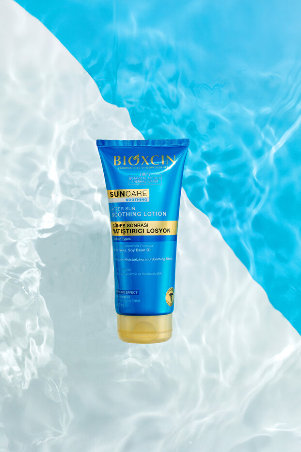 كريم مهدئ للعناية بالبشرة بعد التعرض للشمس 200 مل - الألوة فيرا وفيتامين E والبانثينول والألانتوين والماء الحراري - 8