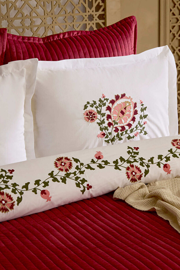 Lorea Çift Kişilik Nakışlı Winter Set - 4