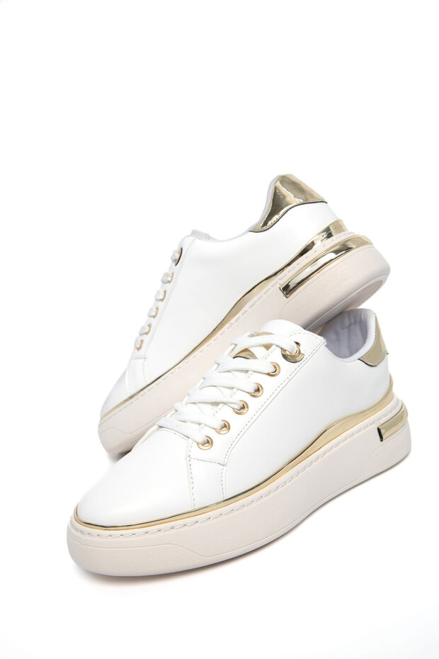 Weißer Damen-Sneaker 20810 - 4