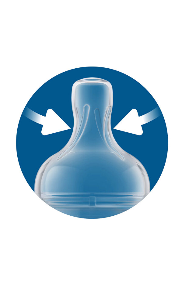 2 db hasfájást csökkentő cumisüveg Philips Avent SCY100/02, 125 ml, +0 hónapos kortól, 2 db, BPA-mentes (fehér/átlátszó) - 7