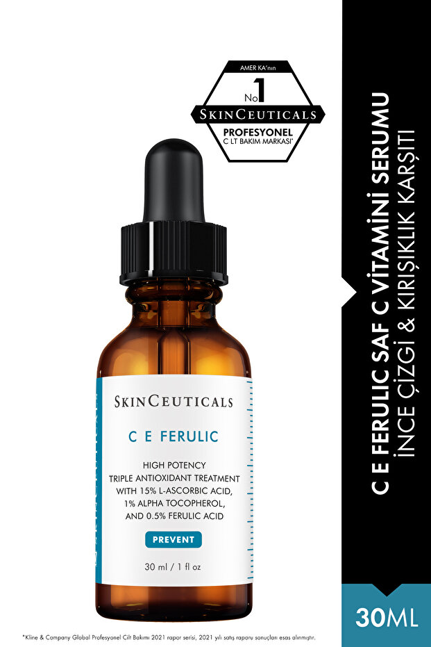 C E Ferulic Anti-Fine Line & Wrinkle Pure Vitamin C Serum 30ml - 1
