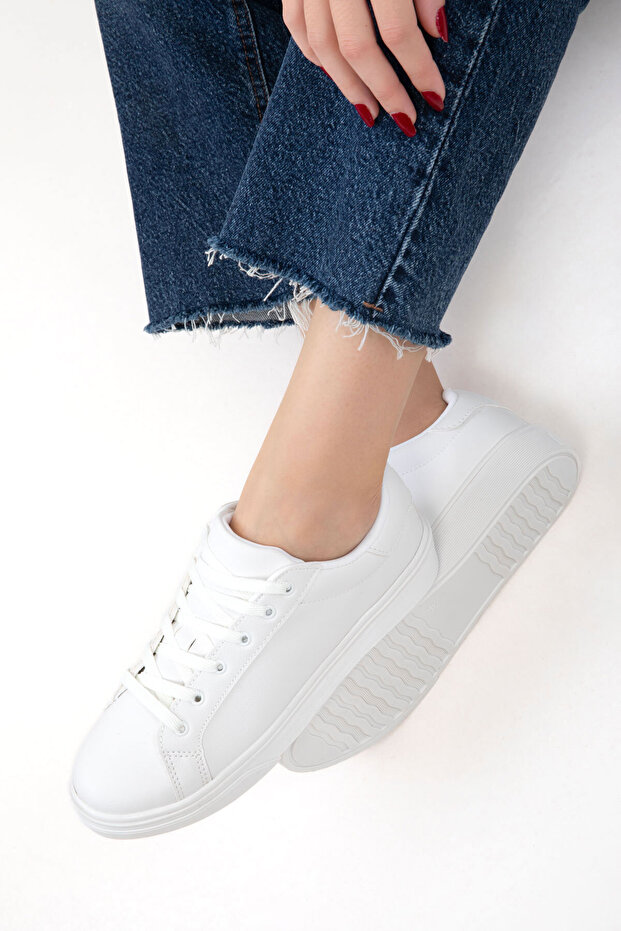 Női fehér tornacipő 14395 - 6