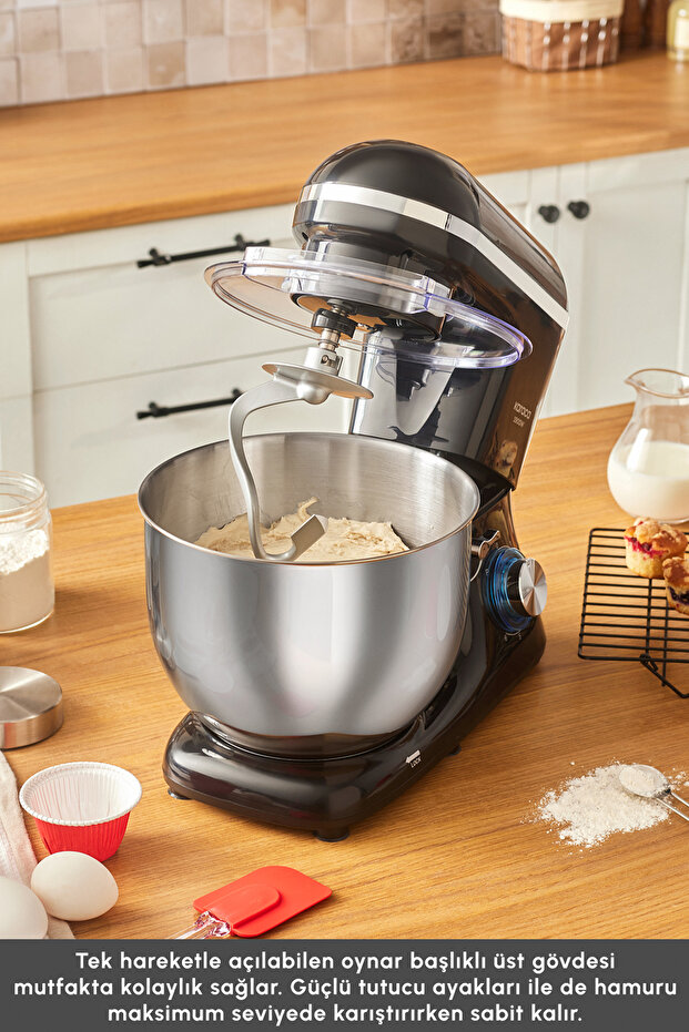 Chefcrafter Stand Mikser Mutfak Şefi 1900W Black - 5