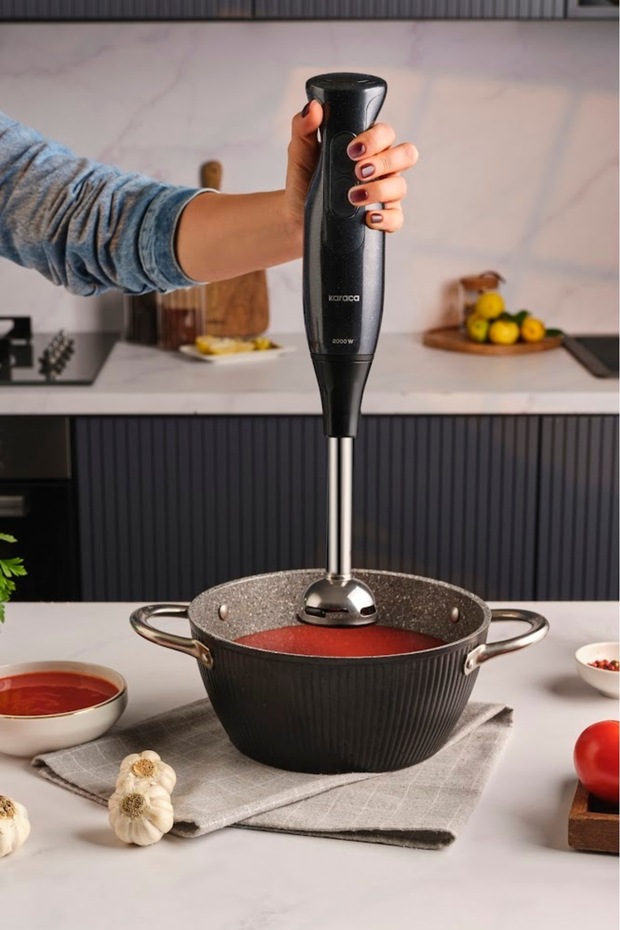 Mutfak Robotu Shiny Black 2000w - 7