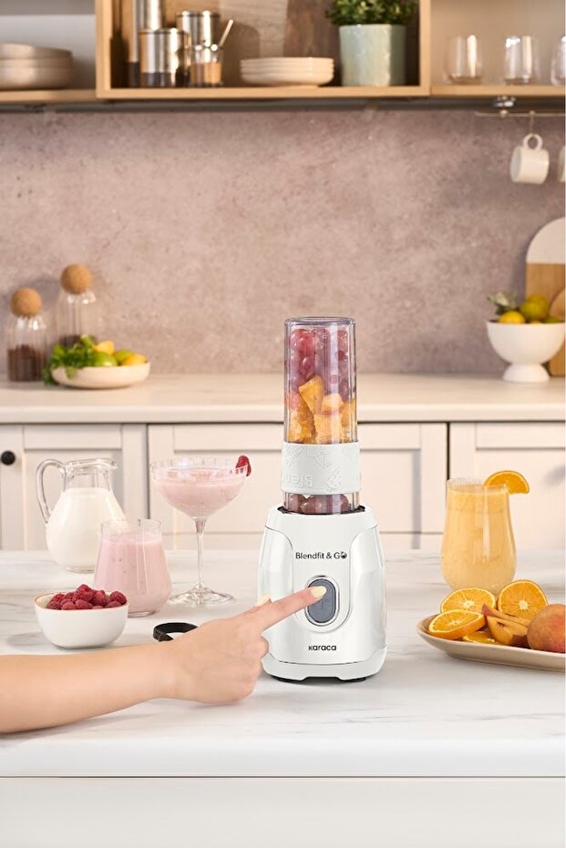 Blendfit Go Personal Kişisel Smoothie Blender Matte White - 3