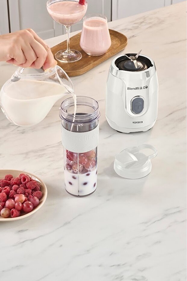 Blendfit Go Personal Kişisel Smoothie Blender Matte White - 4