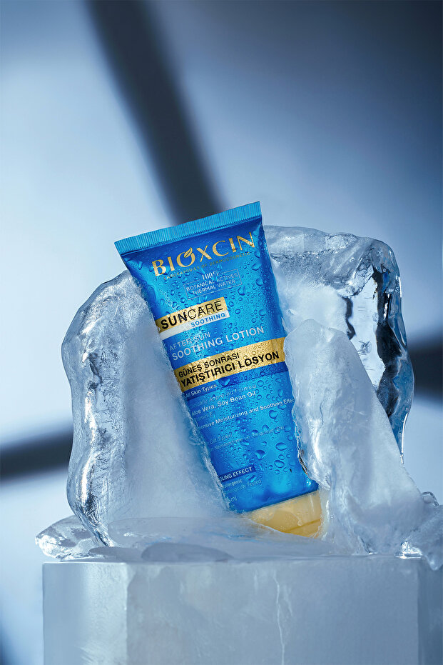 كريم مهدئ للعناية بالبشرة بعد التعرض للشمس 200 مل - الألوة فيرا وفيتامين E والبانثينول والألانتوين والماء الحراري - 6