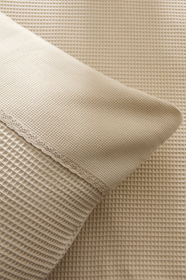 طقم غطاء سرير مزدوج من إيلاريس باللون الرمادي - 6