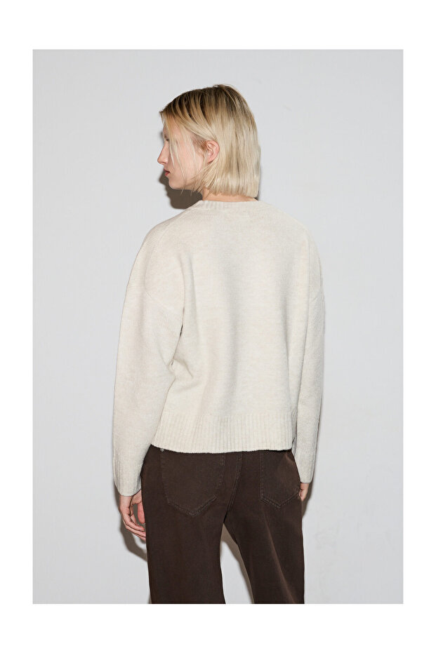 Kobieta PEND. JERSEY SPUMOSO SEMIBASICO - 3